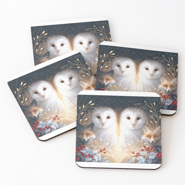 Item preview, Christmas Legends - Poetic Nordic Wildlife (Birds & Wild Mammals) designed and sold by aghnadarragh.