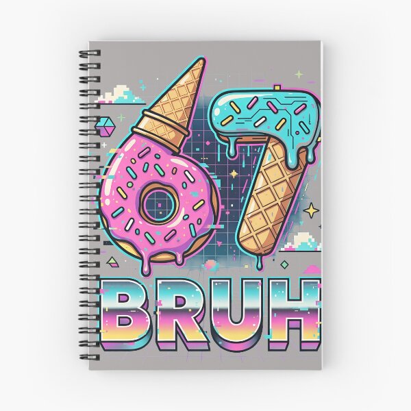 Item preview, 67 Donut Ice Cream Bruh Birthday Celebration Shirt-93 designed and sold by GabrielBlanc.