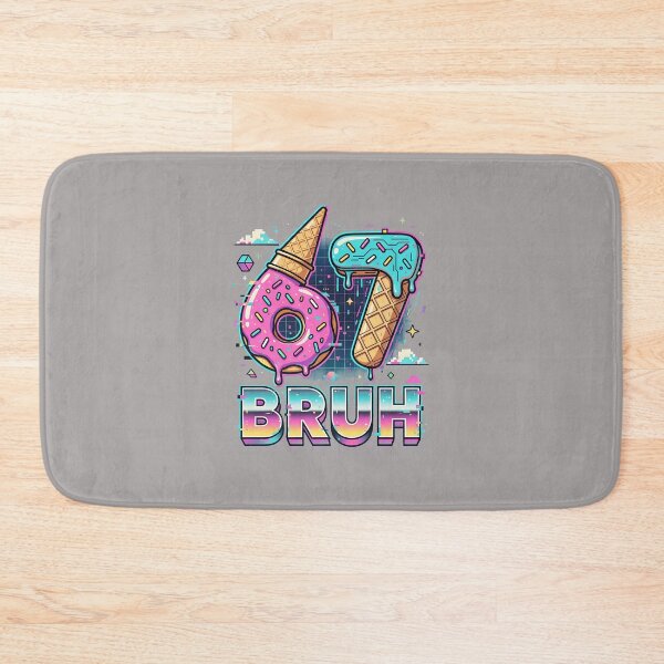 Item preview, 67 Donut Ice Cream Bruh Birthday Celebration Shirt-93 designed and sold by GabrielBlanc.
