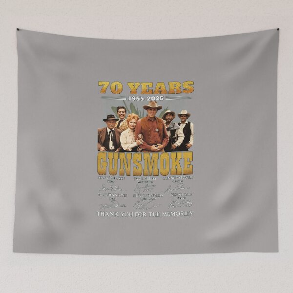 Item preview, 70 Years Gunsmoke Cast Tribute 1955-2025-49 designed and sold by GabrielBlanc.
