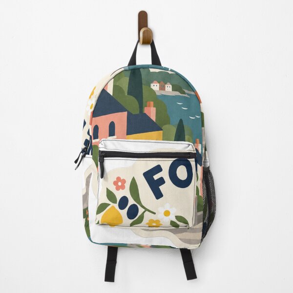 Item preview, Fowey England Travel Souvenir Modern Folk Art designed and sold by VisualArtsOasis.