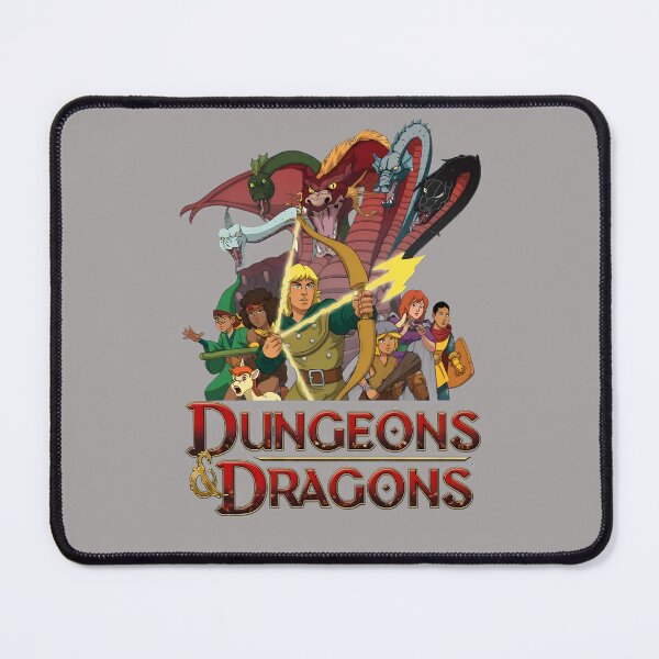 Item preview, 80s Dungeons & Dragons Cast Vs Dragons Tee-91 designed and sold by GabrielBlanc.
