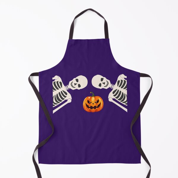 Item preview, Skeleton and Jack O Lantern Halloween Pumpkin Graphic designed and sold by SolutionsArt.