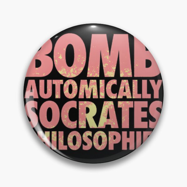 Item preview, Bomb Automically Socrates Philosophies Artistic Concept Design designed and sold by yungborrow.