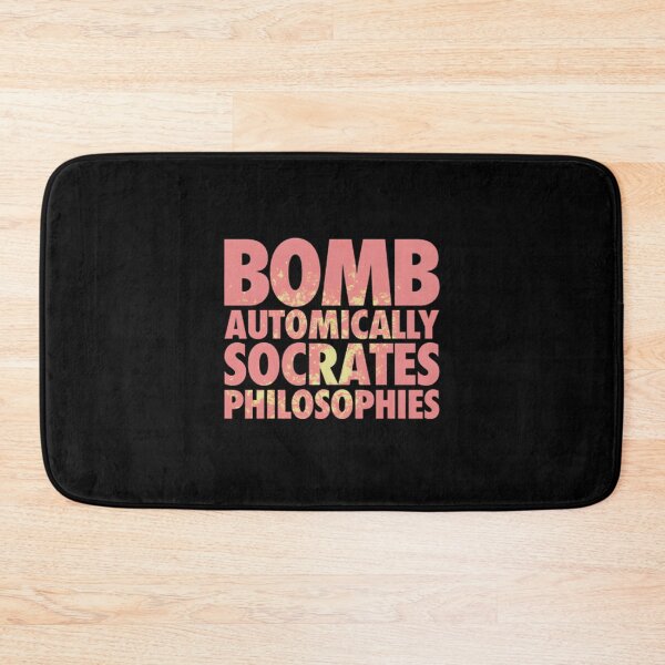 Item preview, Bomb Automically Socrates Philosophies Artistic Concept Design designed and sold by yungborrow.