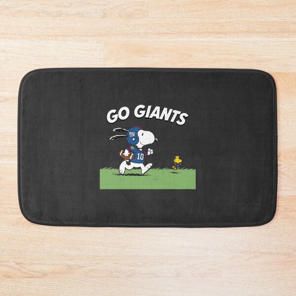 Item preview, Go Giants Snoopy and Woodstock Football Fan Art Design designed and sold by Trilerion.