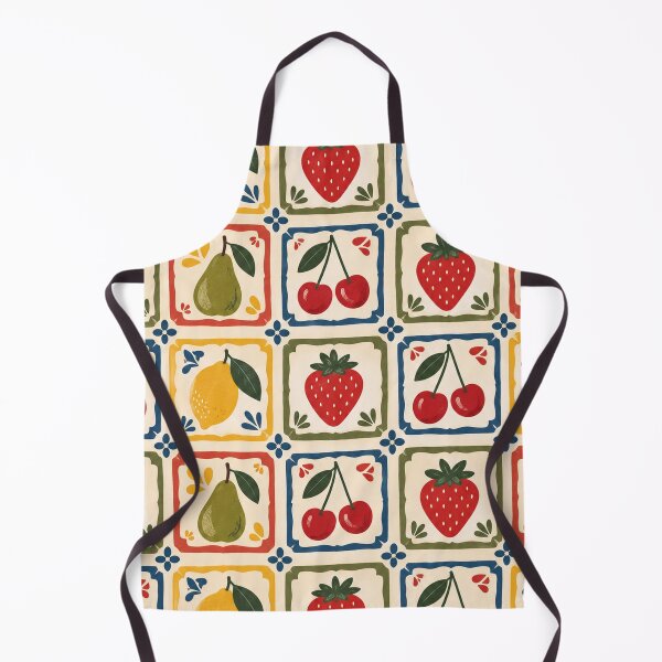 Item preview, Retro Fruit Tile Pattern designed and sold by Glottopia.