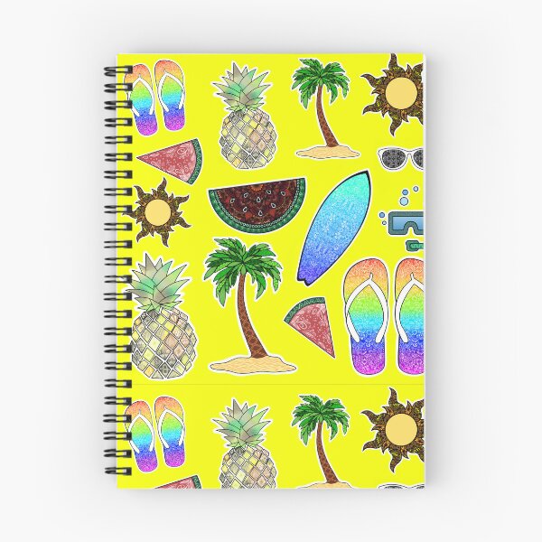 Item preview, August Vacation Vibes – Zentangle Summer Holiday Pattern designed and sold by FioreDiCiliegio.