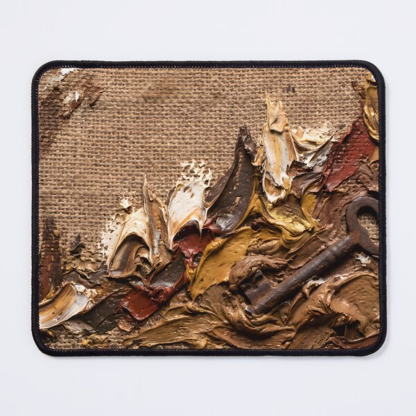 Item preview, Rustic Antique Key Mixed Media Art designed and sold by ArtlightStudio.