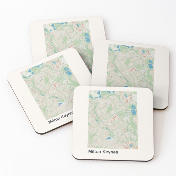Item preview, Milton Keynes Minimalistic Map Art designed and sold by MapsNerd.