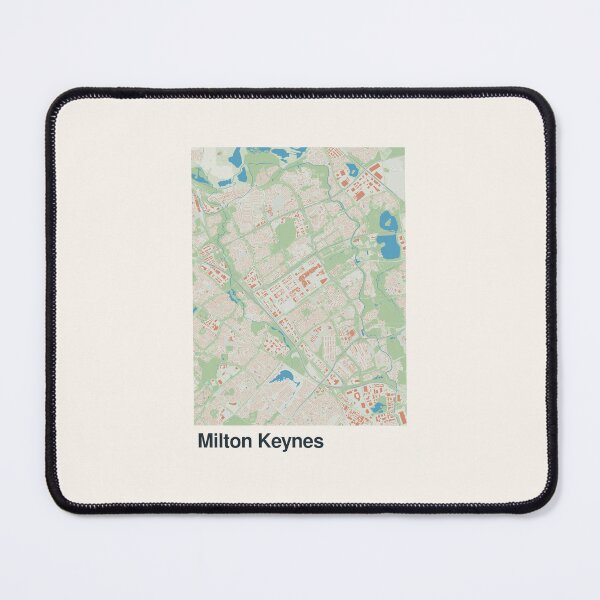 Item preview, Milton Keynes Minimalistic Map Art designed and sold by MapsNerd.
