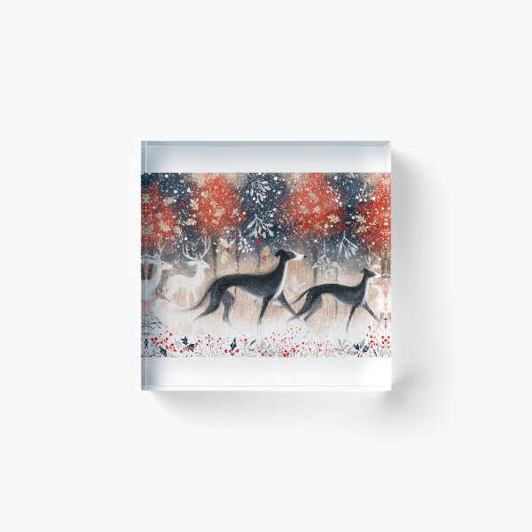 Item preview, Christmas Legends - The Winter Hunt Tapestry (Millefleurs) designed and sold by aghnadarragh.