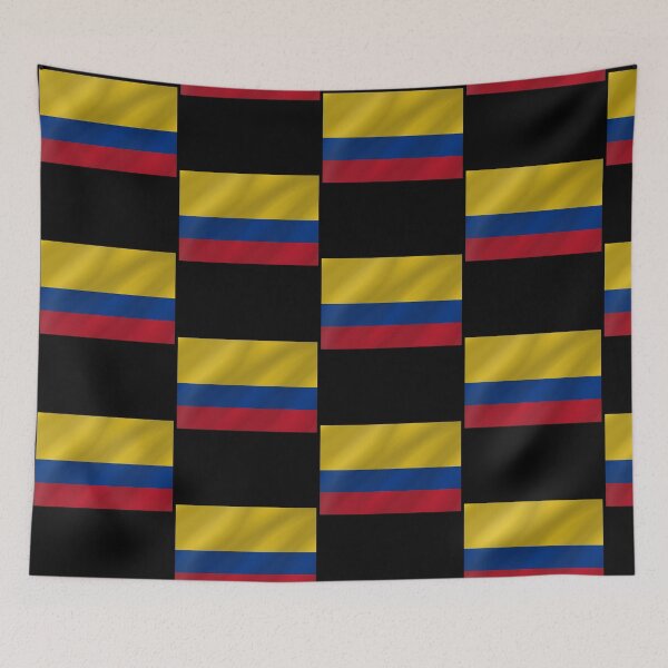 Item preview, Colombian Flag Wave Colombia Pride Design designed and sold by yazdogs.
