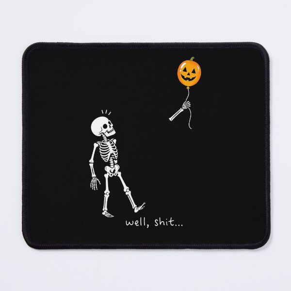 Item preview, Well Shit Skeleton Lost Balloon Pumpkin Sweatshirt | Gothic Halloween designed and sold by tshirtsmk.