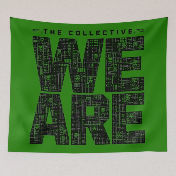 Item preview, Borg Collective Brutalist Graphic designed and sold by agearb.