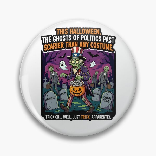 Item preview, This Halloween the ghosts of politics are scarier than any costume designed and sold by ParadoxParadox.