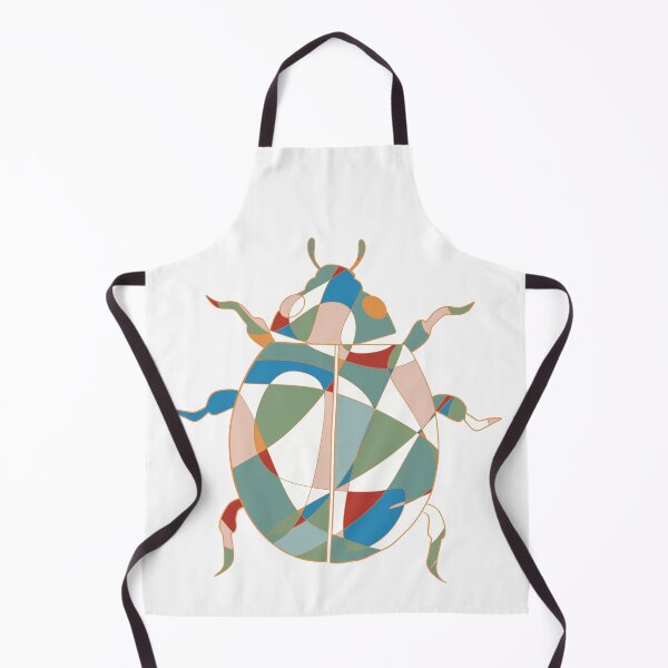 Item preview, Geometric Multicolour Ladybird - Geometric Cute Insect Art designed and sold by iampaulmorris.