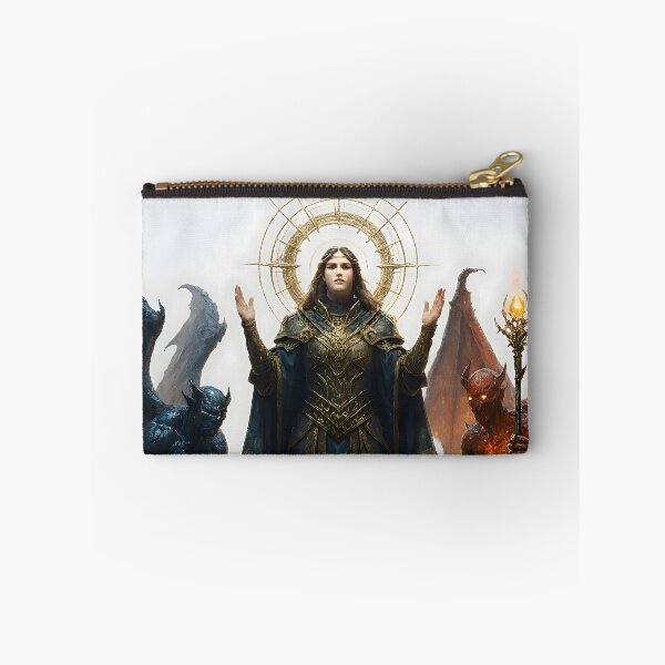Item preview, Divine Woman Surrounded By Demonic Figures designed and sold by PandaTShirtShop.