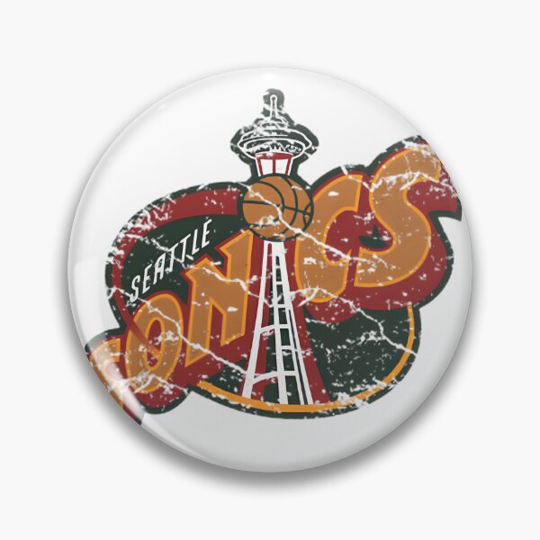 Item preview, Seattle Supersonics Vintage Inspired Basketball Design Retro Style designed and sold by The-Chieftain.