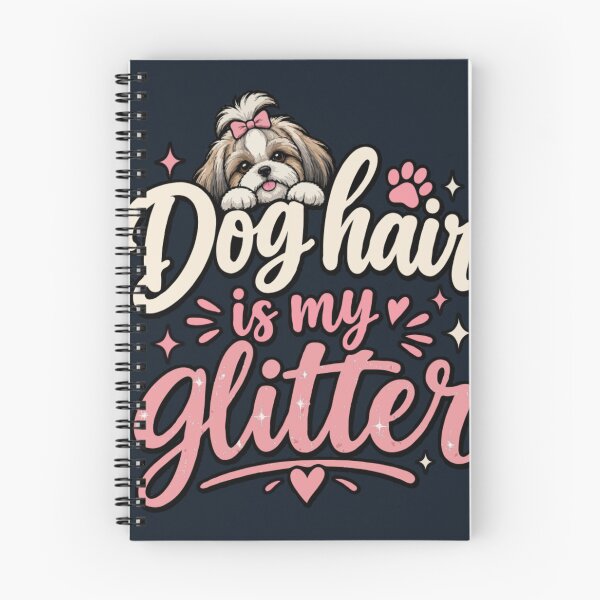 Item preview, Dog Hair Is My Glitter Shih Tzu Dog Mom designed and sold by PawsAndPallette .