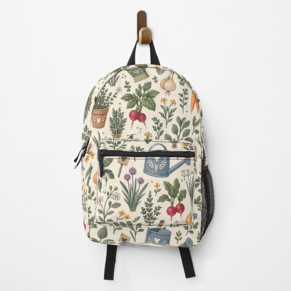 Item preview, Cottage Garden Gardening Seamless Pattern designed and sold by divifillius.