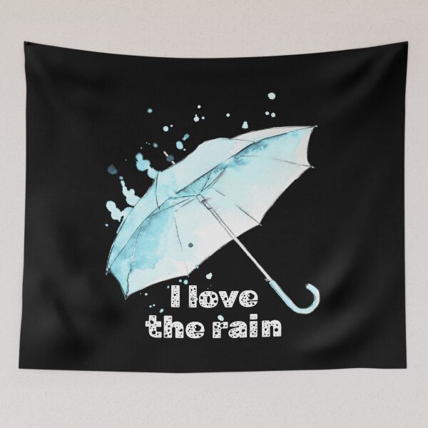 Item preview, I Love The Rain. designed and sold by Dinasshop.