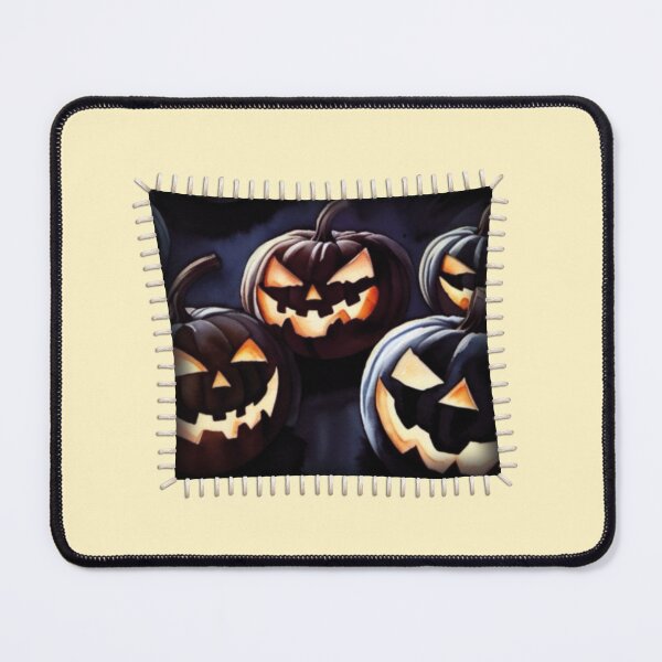 Item preview, Stitched Opening Reveals Halloween Pumpkins designed and sold by MoxisWatercolor.