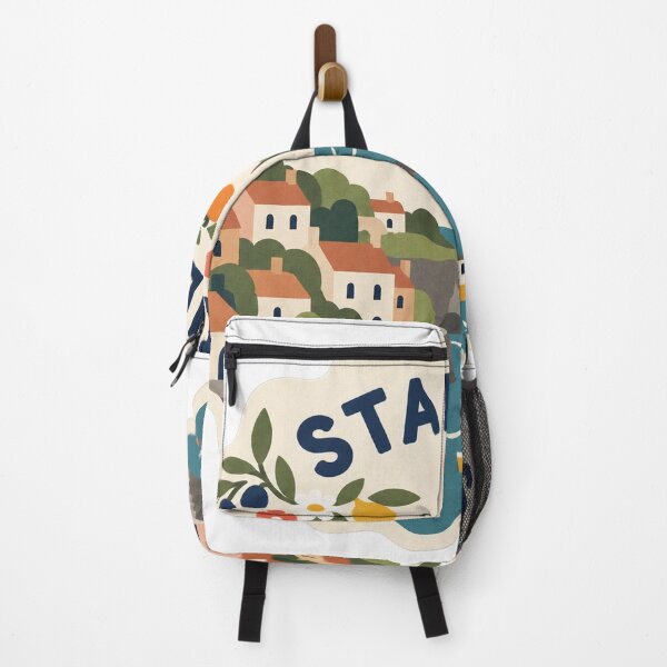 Item preview, Staithes England Travel Souvenir Modern Folk Art designed and sold by VisualArtsOasis.