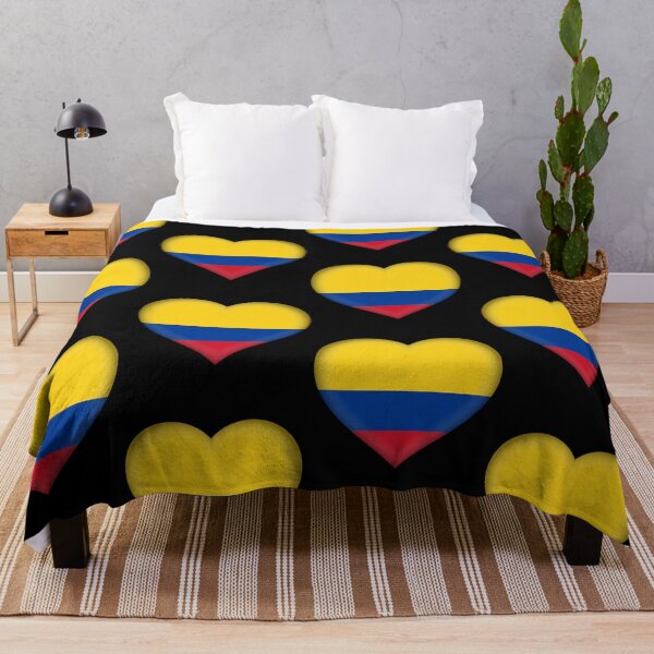 Item preview, Colombian Flag Heart 3D Colombia Love Gift Design designed and sold by yazdogs.