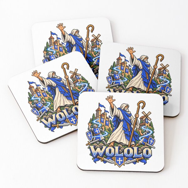 Item preview, Age of Empires Wololo Monk Retro Strategy Gaming designed and sold by Pandaburba.