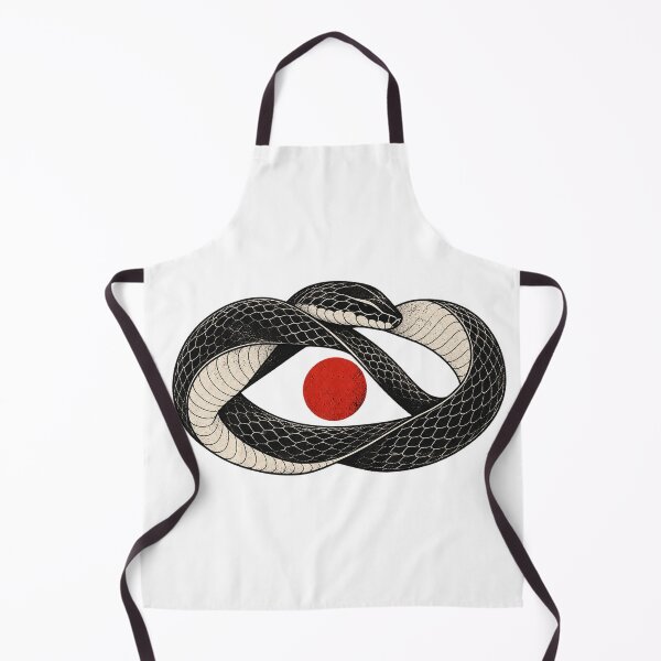 Item preview, Infinity Snake Eye – Minimalist Ouroboros Art designed and sold by Odinsshop.