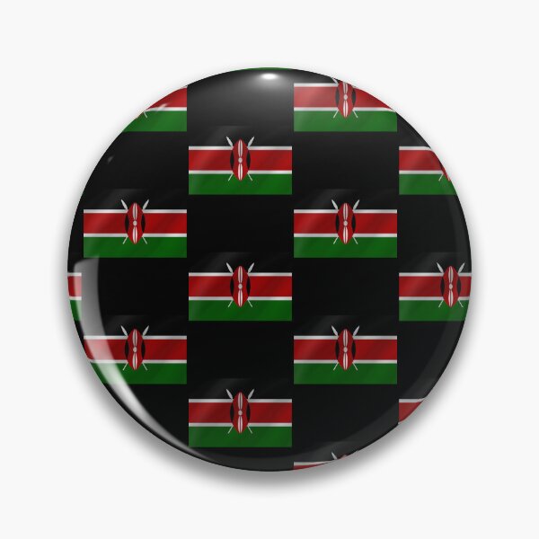 Item preview, Kenyan Flag Wave Kenya Pride Design designed and sold by yazdogs.