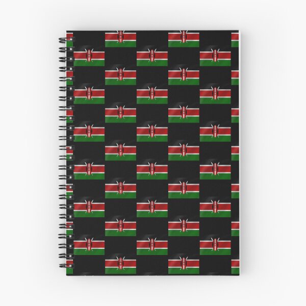 Item preview, Kenyan Flag Wave Kenya Pride Design designed and sold by yazdogs.