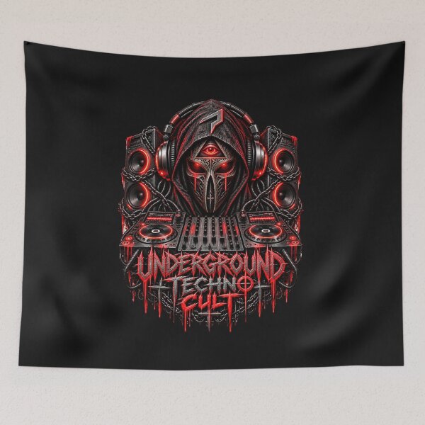 Item preview, Underground Techno Cult designed and sold by DAX4ART.
