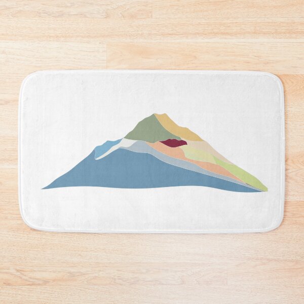 Artikelvorschau, Dämmerung Aoraki Mount Cook - Geometrische Alpengipfelkunst entworfen und verkauft von iampaulmorris.