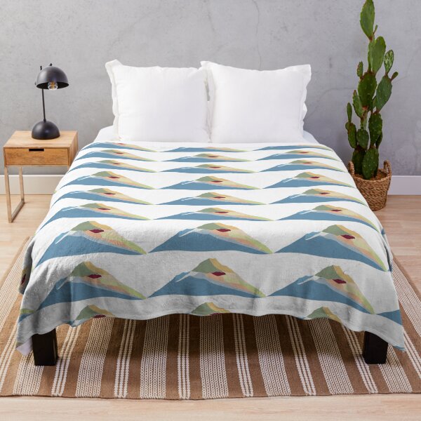 Item preview, Dusk Aoraki Mount Cook - Geometric Alpine Peak Art designed and sold by iampaulmorris.