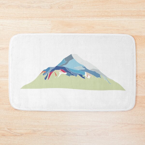 Artikelvorschau, Sonnenaufgang am Aoraki Mount Cook – Geometrische Alpengipfelkunst entworfen und verkauft von iampaulmorris.
