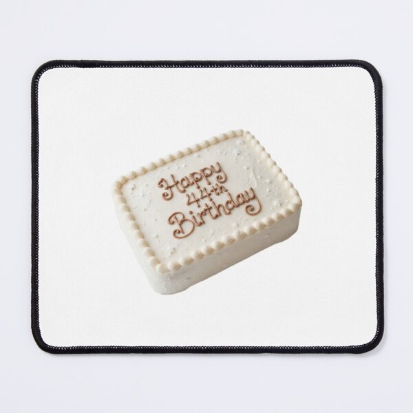 Item preview, Happy 44th birthday 44 cute adorable cake party vanilla white kawaii designed and sold by CheeseBlueprint.
