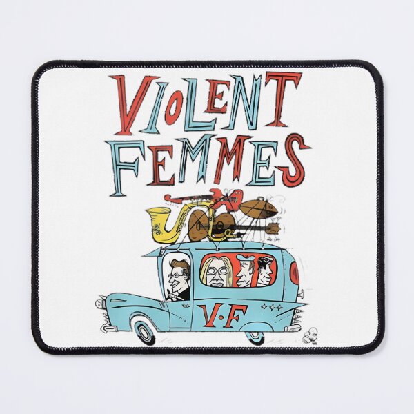Item preview, Violent Femmes Inspired Retro Music Band Design designed and sold by nyash.