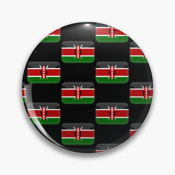 Item preview, Kenyan 3D Flag Kenya Pride Design designed and sold by yazdogs.