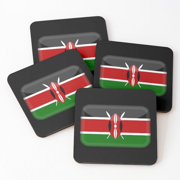 Item preview, Kenyan 3D Flag Kenya Pride Design designed and sold by YAZ.