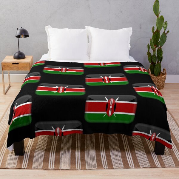 Item preview, Kenyan 3D Flag Kenya Pride Design designed and sold by yazdogs.