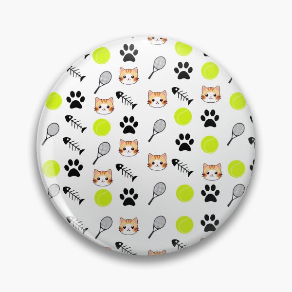 Item preview, Cute Tennis & Cat Design  designed and sold by PawFitt.