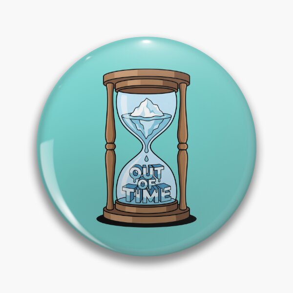 Item preview, Melting Iceberg Hourglass Out Of Time designed and sold by Rare By Hero.