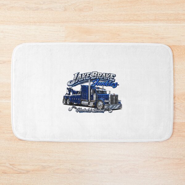 Item preview, Jake Brake Junkies Hooked Booked Pete Trucking and Transportation Design designed and sold by JeremyMcs.