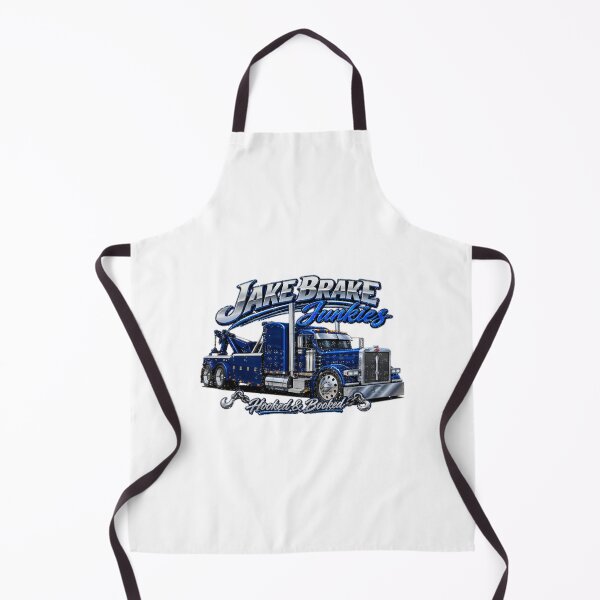 Item preview, Jake Brake Junkies Hooked Booked Pete Trucking and Transportation Design designed and sold by JeremyMcs.