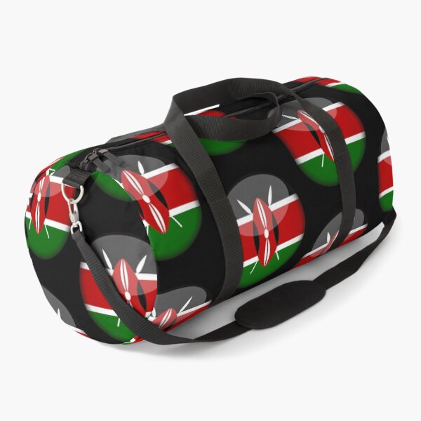 Item preview, Kenyan 3D Round Flag Kenya Pride Design designed and sold by yazdogs.
