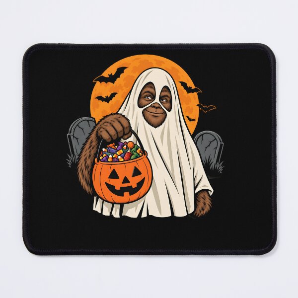 Item preview, Funny Bigfoot Ghost Halloween Trick Or Treat Sasquatch designed and sold by clothesy7.