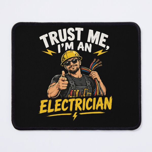 Item preview, Trust Me, I'm an Electrician – Funny Electrician Vintage Work Shirt designed and sold by nivadaofficiel2.