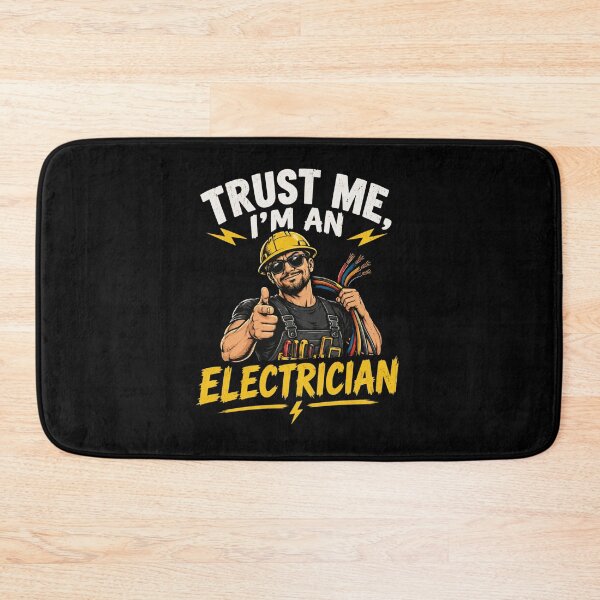 Item preview, Trust Me, I'm an Electrician – Funny Electrician Vintage Work Shirt designed and sold by nivadaofficiel2.